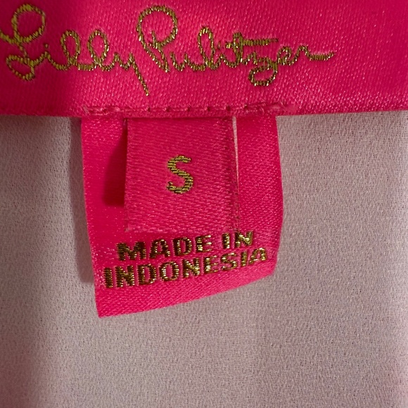 EUC Lilly Pulitzer Kailee Sleeveless Ruffle top Size Small - Picture 2 of 5